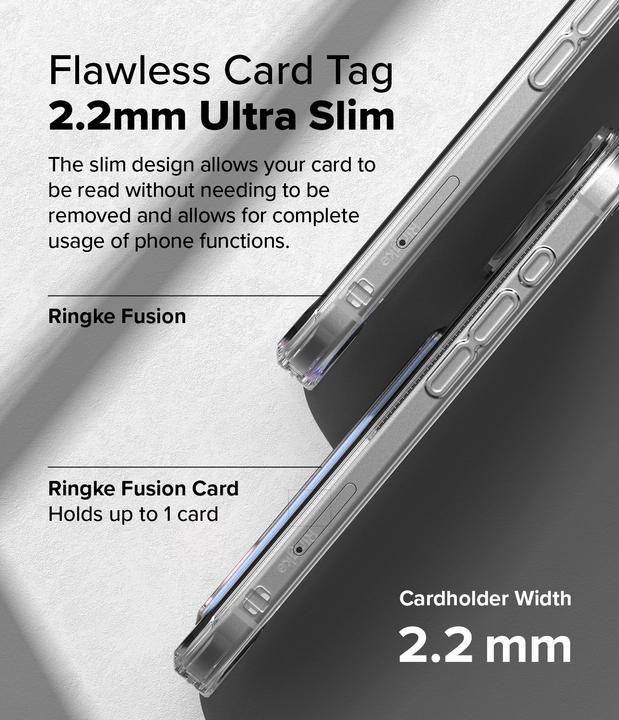 Image du produit Ringke Case for iPhone 16 Plus FUSION CARD CLEAR (Apple iPhone 16 Plus)