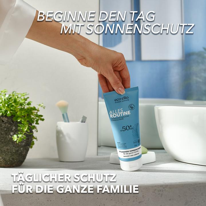 Actual product image Eco Elio Alles Routine (Suntan cream, SPF 50+, 75 ml, 101 g)