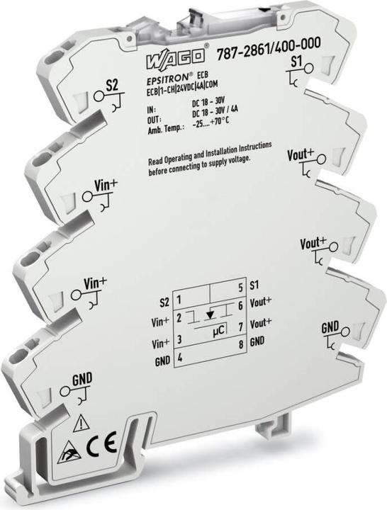 Produktbild Wago Stromwächter DC Serie 787 4A 787-2861/400-000