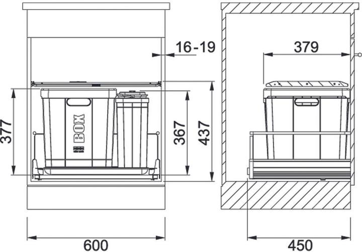 Produktbild Franke Sorter Serie 350 Composta (40 l)