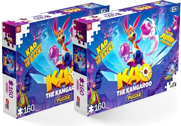 Produktbild Good Loot Puzzle 160 Känguru Kao – Kao ist zurück (160 Teile)