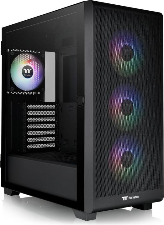 Thermaltake S250 TG ARGB Black (mATX, Mini-ITX, ATX, E-ATX)
