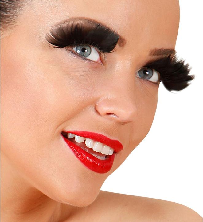 Actual product image Widmann Feather eyelashes (Rolling eyelashes)