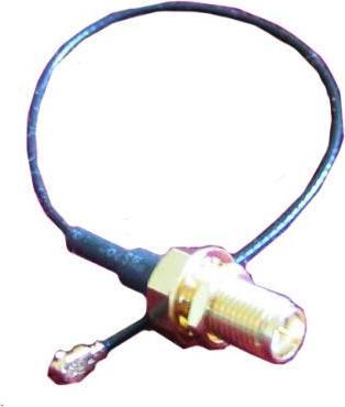 Produktbild PC Engines PIGSMA - IPEX-zu-RSMA Pigtail-Kabel, 150 mm