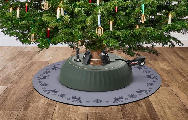 Produktbild Krinner Christbaumdecke rund, Grau