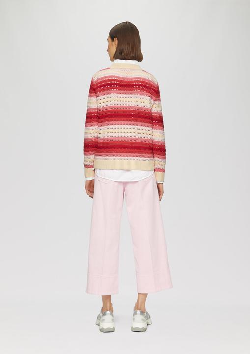 Immagine prodotto S.Oliver Strickpullover Ajour-Pullover aus Baumwollmix (36)