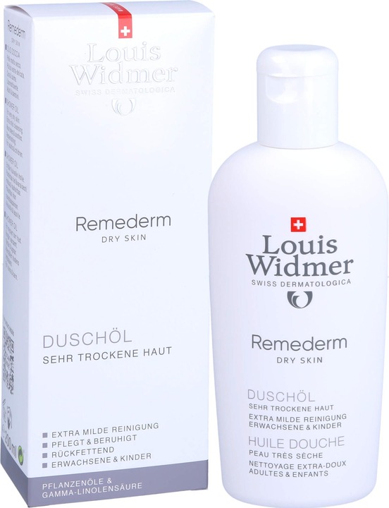 Produktbild Louis Widmer Remederm Duschöl parfümiert (200 ml)