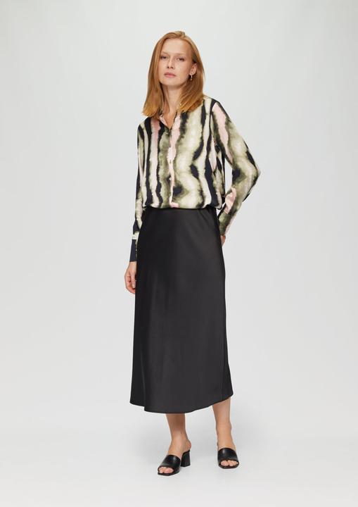Immagine prodotto s.Oliver Bluse Satin-Bluse mit All-over-Print (36)