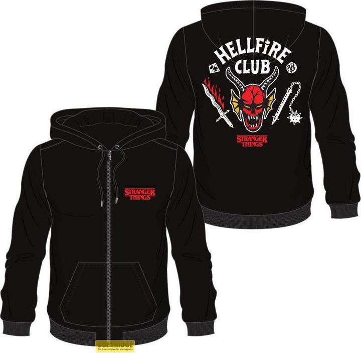 Immagine prodotto Difuzed STRANGER THINGS - Hellfire Club - Pull à Capuche Homme (S) (S)