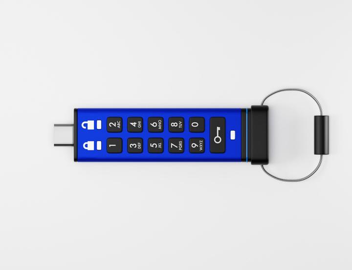 Immagine prodotto iStorage datAshur PRO+ Tipo C (128 GB, USB-C)