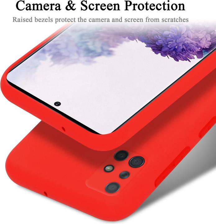 Produktbild Cadorabo TPU Liquid Silicone Case Cover (Samsung Galaxy A71)