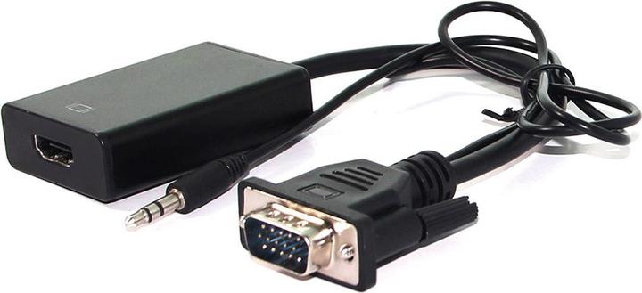 Value VGA+Audio zu (HDMI, 15 cm)