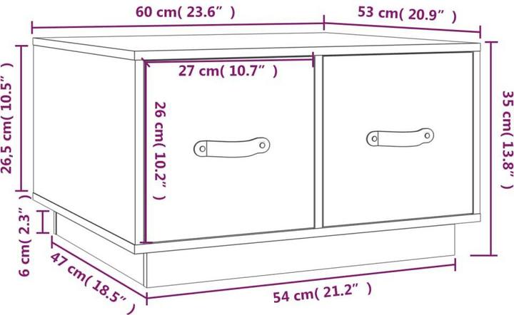 Image du produit vidaXL Couchtisch