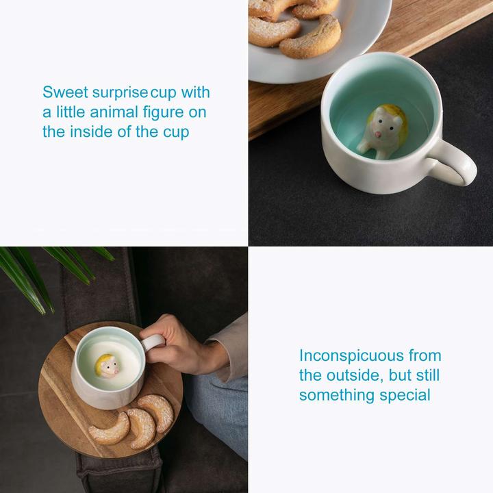 Immagine prodotto Intirilife Tazza da caffè e tè 3D (300 ml, 1x)