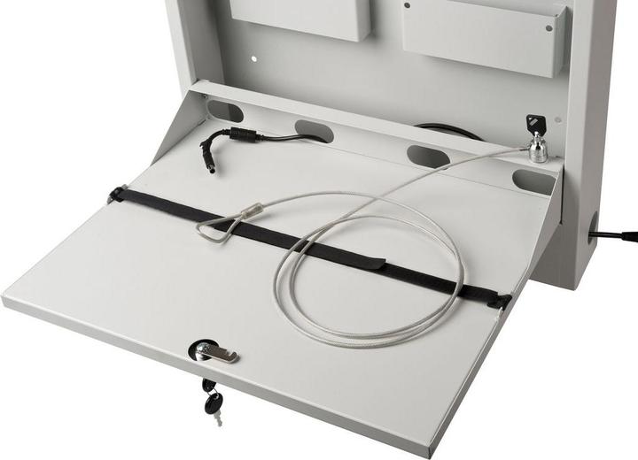 Image du produit Multibrackets Boîte murale verrouillable, blanche, capacité de charge 5 kg (Mur, 5 kg)