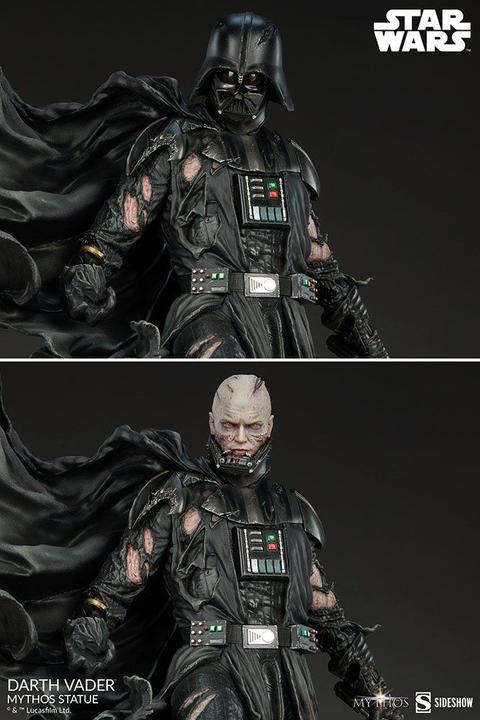 Actual product image Sideshow Star Wars myth of Darth Vader