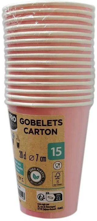 Produktbild PROnappe 15 Einweg-Kaffeebecher 200,0 ml (15x)