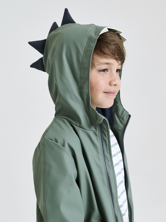 Immagine prodotto Vertbaudet Jungen Windjacke mit Kapuze, Dino (122)