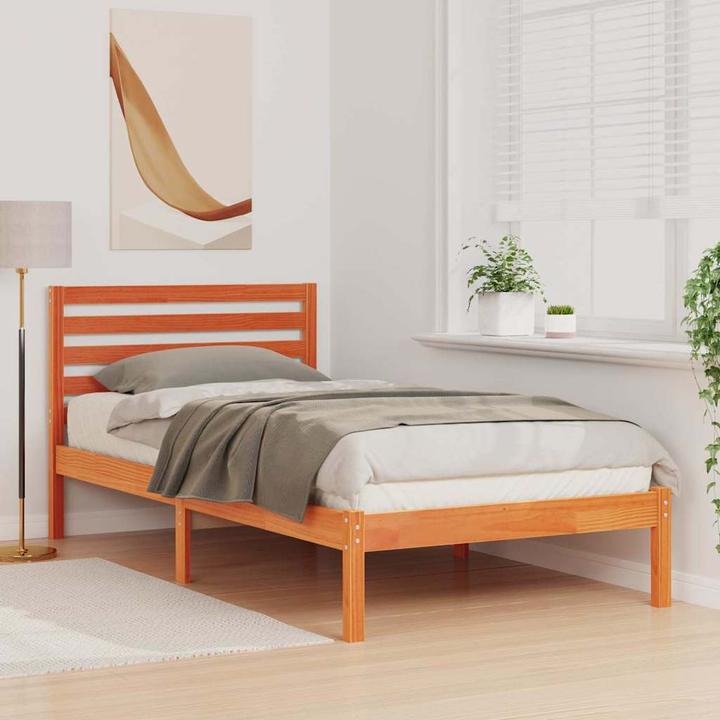 Produktbild vidaXL Plattformbettgestell (75 x 190 cm)