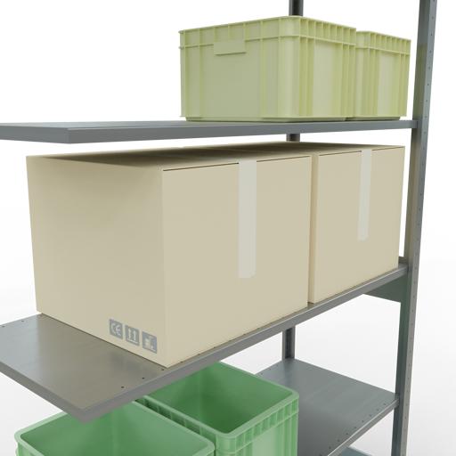 Image du produit Schulte Lagertechnik Système enfichable Élément suivant MULTIplus150 avec traverse de longueur