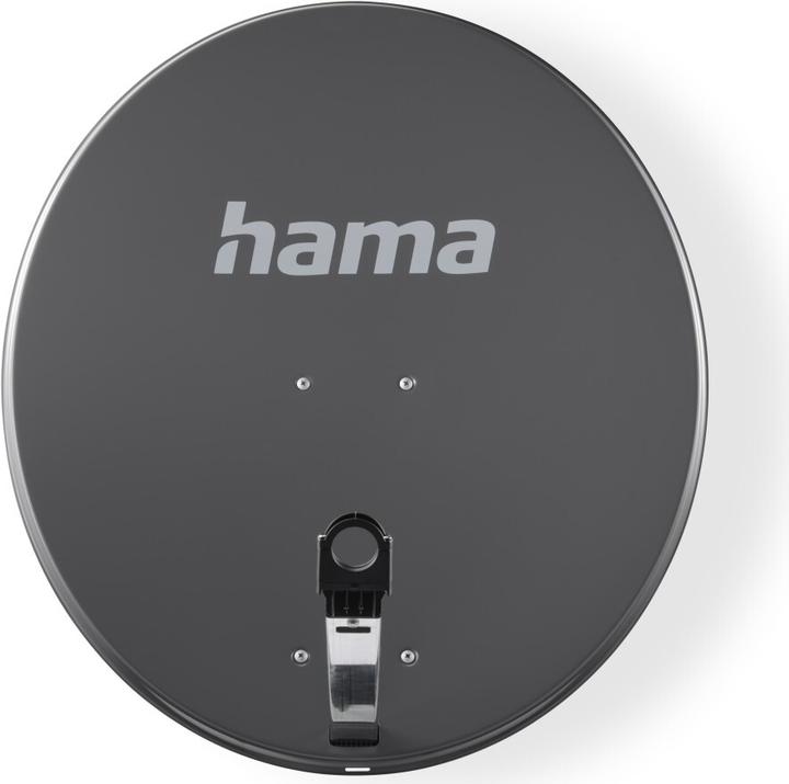 Hama SAT-Antenne, 80 cm, Anthrazit (Parabolic antenna, DVB-S / -S2)