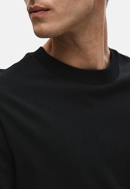 Produktbild Selected Stehkragen Bio-Baumwoll T-Shirt (M)