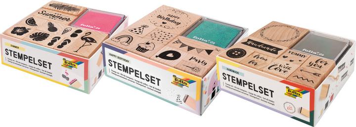 Produktbild Folia Stempelset Handmade
