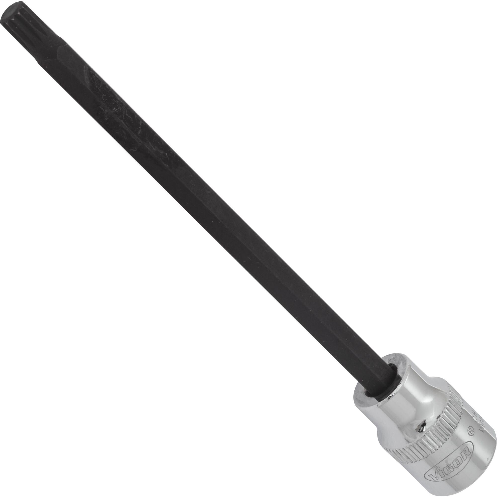 Vigor, Steckschlüssel + Stecknuss, 3/8"INNENVIELZAHN-SCHRAUB.EINS.M6,133MM