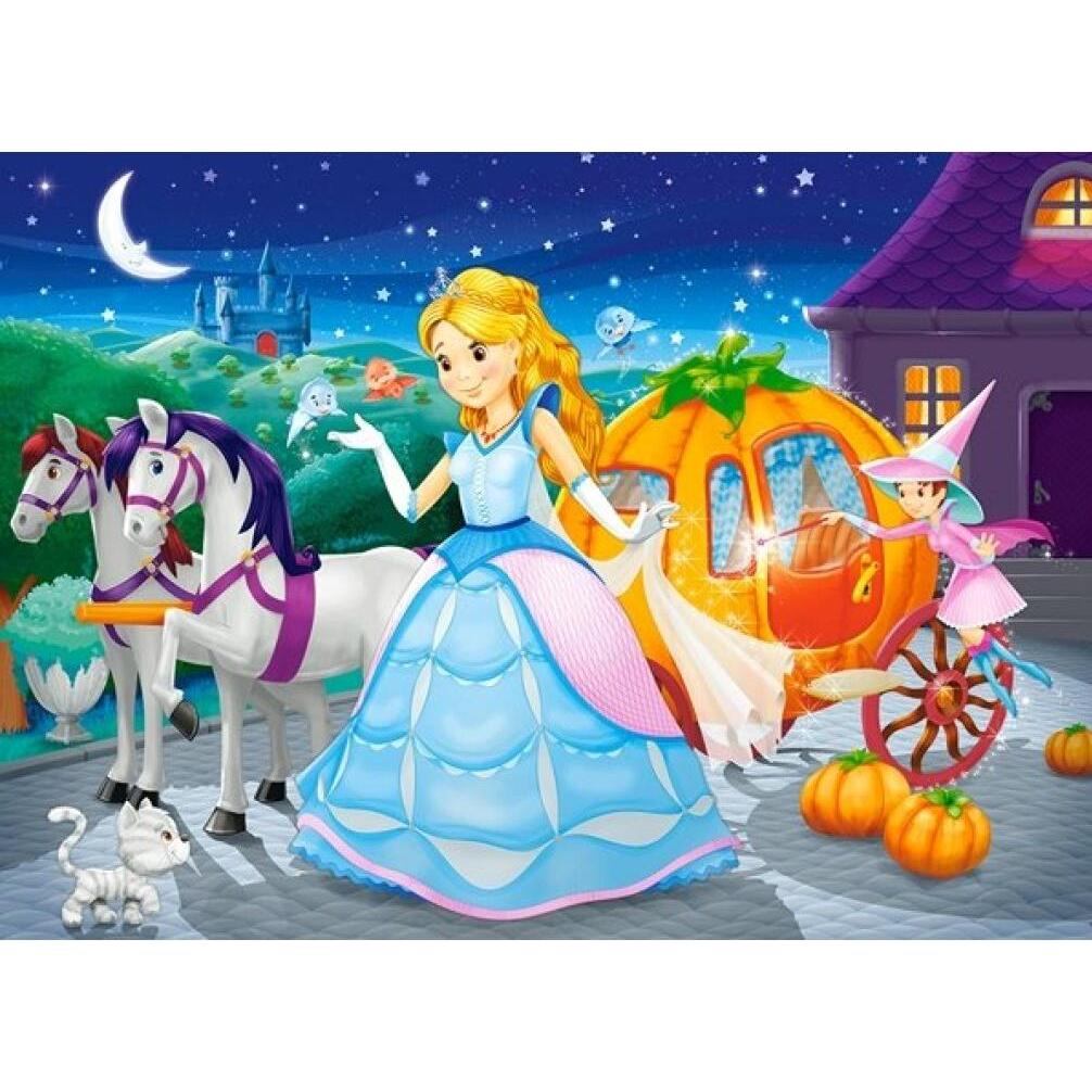 Thumbnail - Castorland Cinderella, Puzzle 60 Teile (60 Teile)