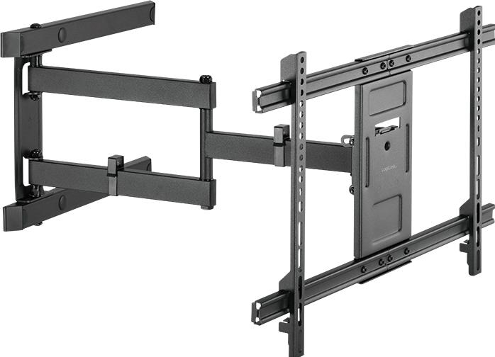 Produktbild LogiLink Klammer für LCD-TV / gekrümmter LCD-TV (full-motion) (Wand, 50 kg, 37" - 70")