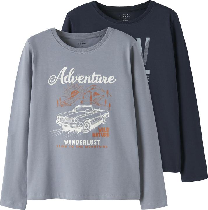 Produktbild Name it 2er-Pack Oberteil mit langen Ärmeln (146, 152)