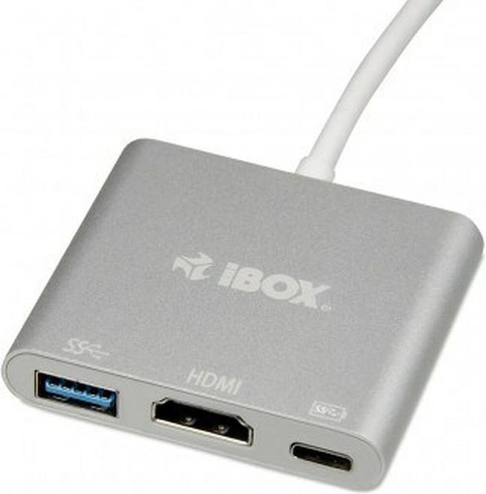 Immagine prodotto iBox IUH3CFT1 Hub di interfaccia USB 3.2 Gen 1 (3.1 Gen 1) Type-C (USB-C, 3 porte)