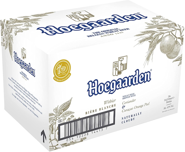 Actual product image Hoegaarden Witbier (24 x 33 cl)
