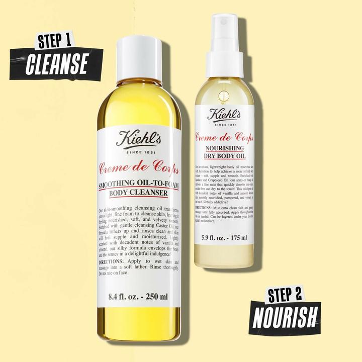 Immagine prodotto Kiehl's Crème de Corps Olio secco nutriente per il corpo (Crema corpo, 175 ml)