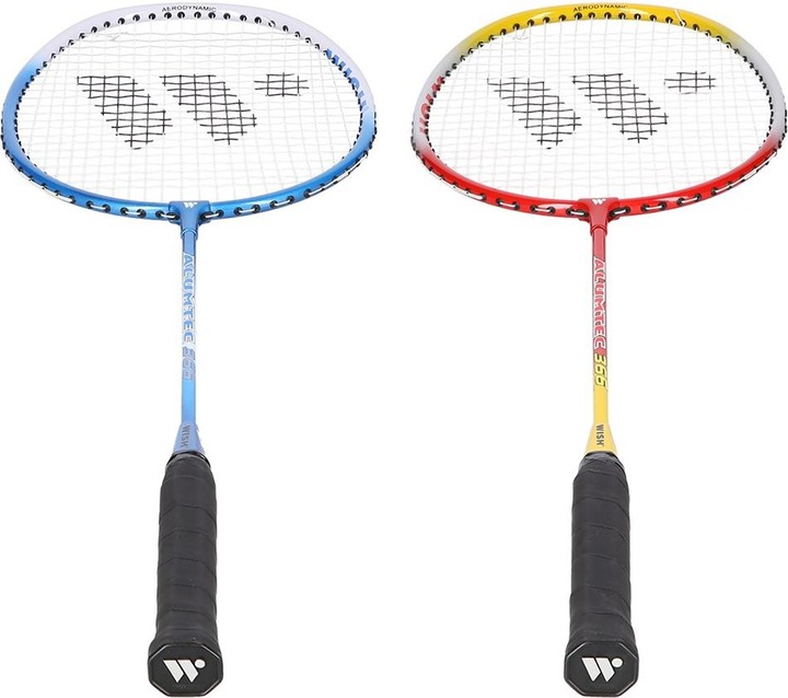 Actual product image Wish Formula Badminton racket set Wish Alumtec 366K