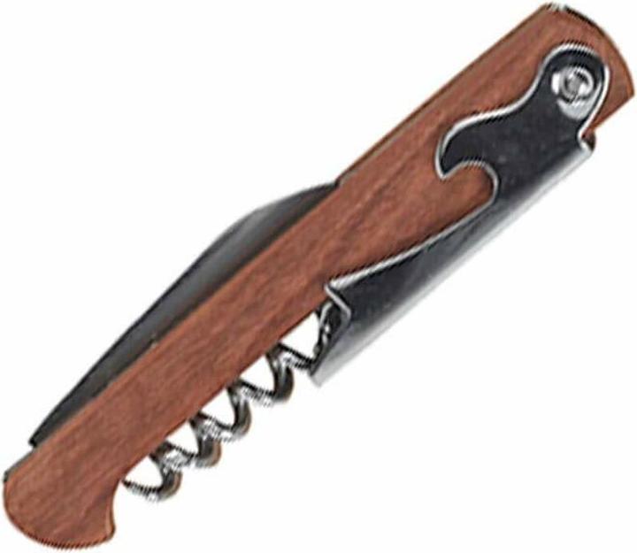 Excellent Houseware Korkenzieher c80621310 Holz Edelstahl (Corkscrew)