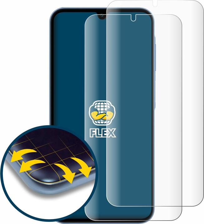 Produktbild BROTECT Fullscreen Schutzfolie Displayschutz Folie Klar Transparent (2 Stück, Samsung Galaxy A15 5G)