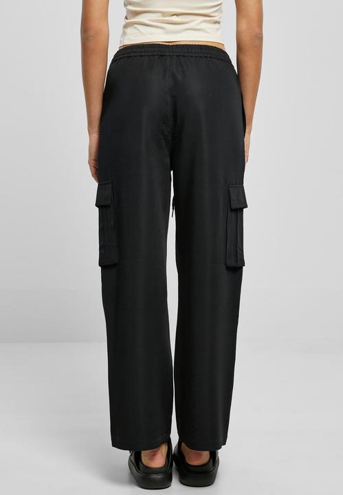 Produktbild Urban Classics Ladies Vicose Straight Leg Cargo Pants (3XL)