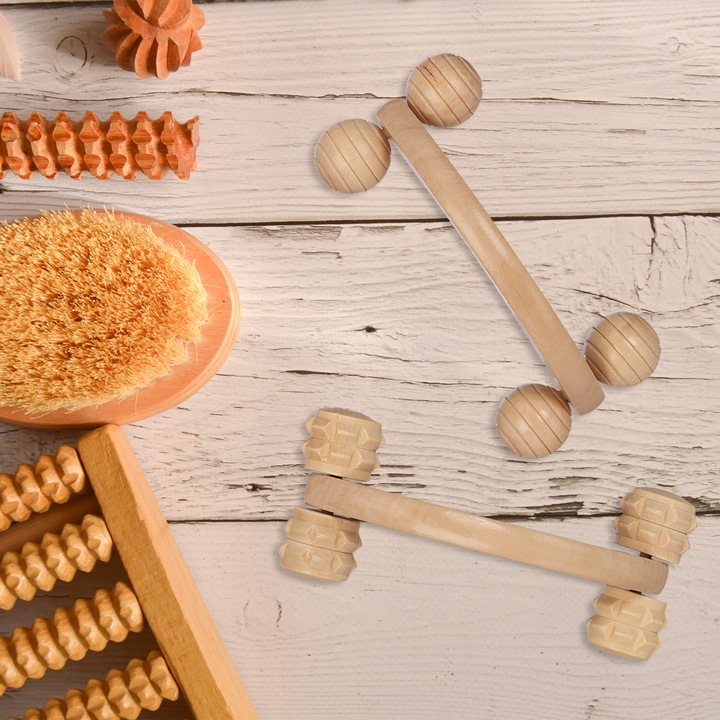 Actual product image Relaxdays 2-piece massage set