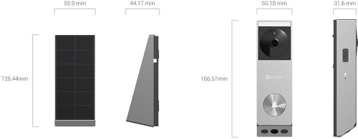 Image du produit EZVIZ Interphone EP3X Pro (Sans fil)