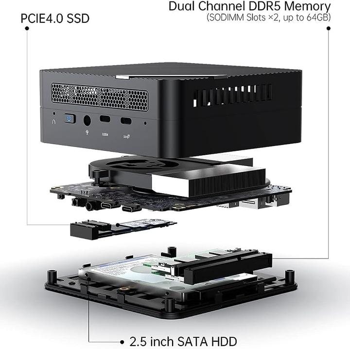 Image du produit Minisforum UM790 Pro (1000 Go, 32 Go, Radeon 780M)