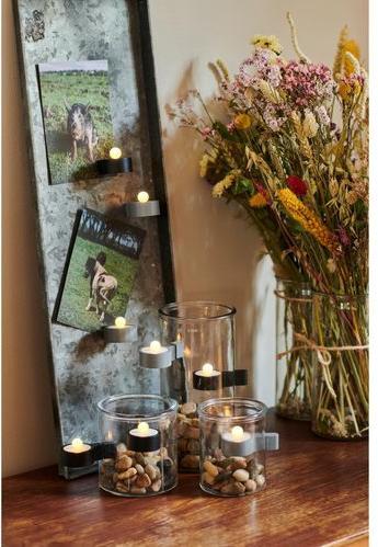 Immagine prodotto Sirius LED Tealights Amalia 2 pezzi, argento (2 x)