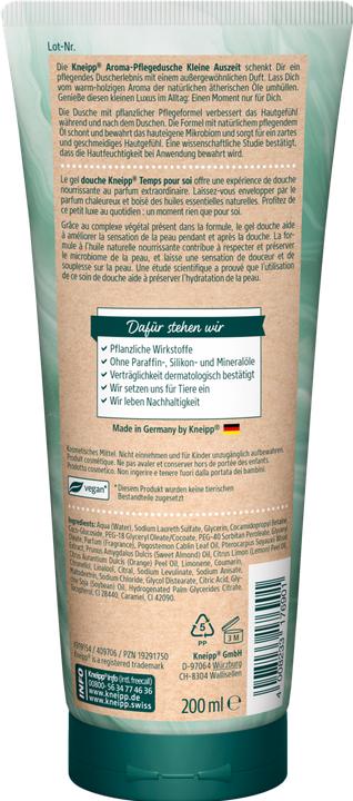 Nutritional values and ingredients Kneipp Kleine Auszeit (200 ml)