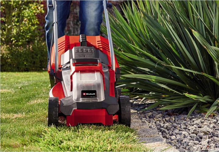Actual product image Einhell Cordless lawn mower + cordless grass and shrub shears + 2x 2.5 Ah starter kit + cordless (Hedge shears, Lawn mower, Garden machinery spare parts)