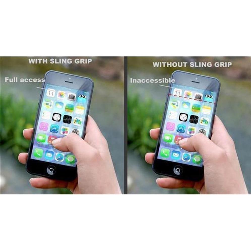 Thumbnail - Cadorabo Sling Grip, Smartphone Halterung, Grün