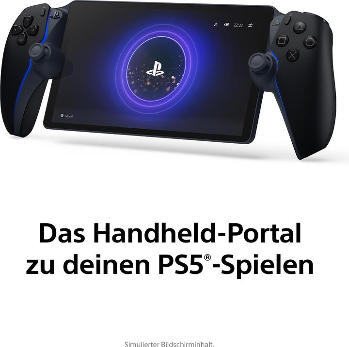Actual product image Sony PlayStation Portal Remote-Player – Midnight Black