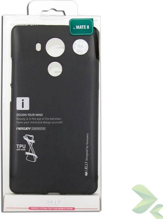 Actual product image I-Jelly - Huawei Mate 8 Cover (Black) (Mate 8)