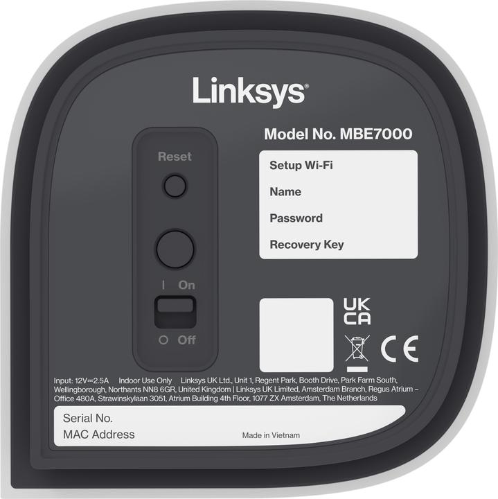 Actual product image Linksys VELOP MBE7000 BE11000 3PK