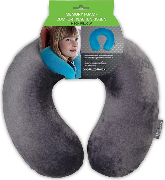 Worldpack Cuscino per il collo (Cuscino per testa e collo)