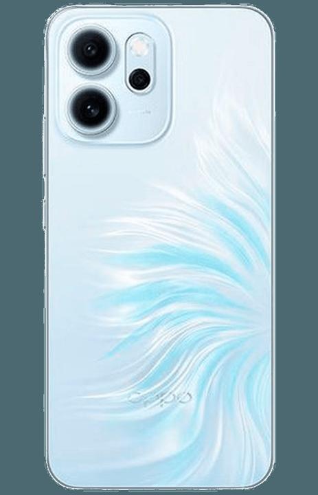 Actual product image OPPO Reno14 FS 5G 12GB/512GB Blau (512 GB, Opal Blue, 6.57", Dual SIM, 5G)
